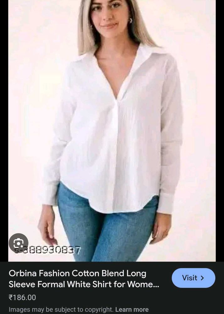 White Casual Shirt