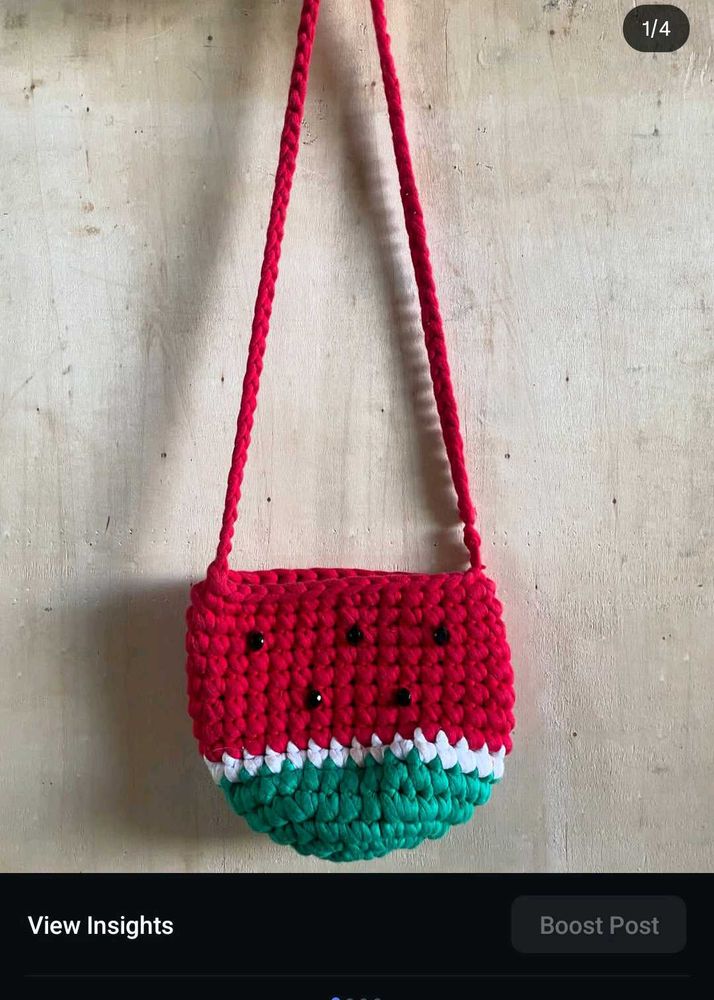 Watermelon sling bag