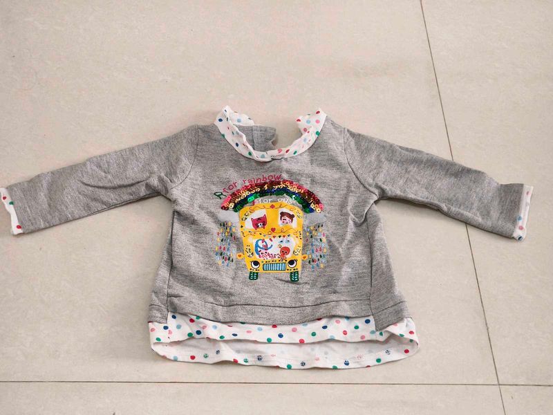Baby Girl RainbowTop