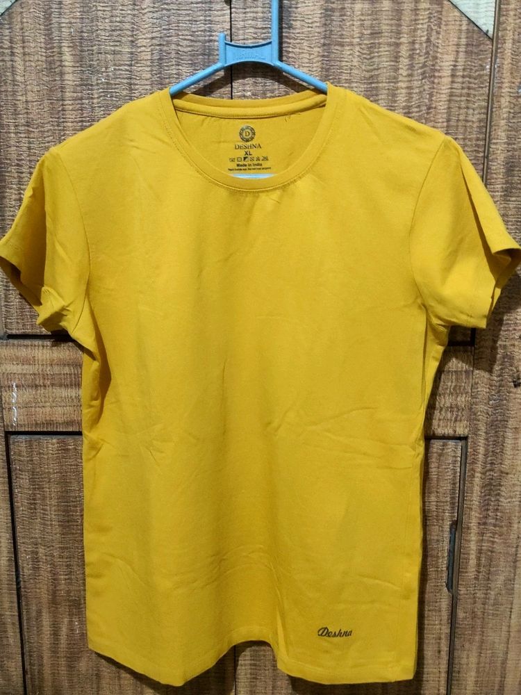 Trendy Unicolor Women&#39;s Tshirt