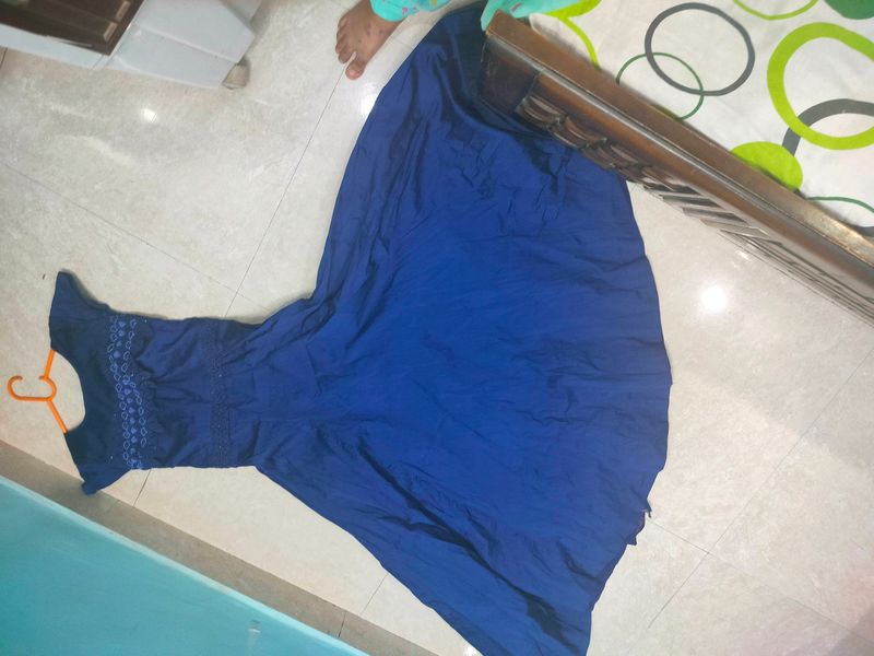 endless flaired gown