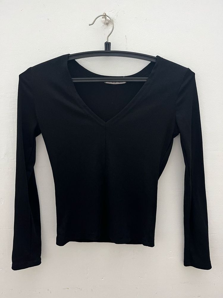 Black Full Sleeve Top