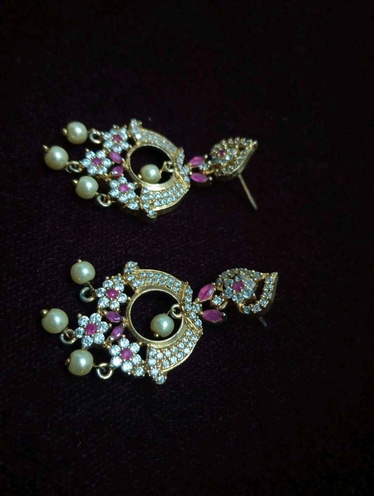 Elegant Pearl Drop Earrings