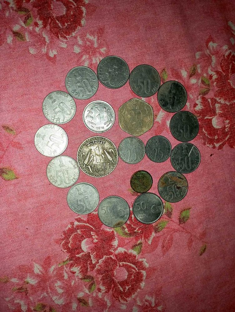 Vintage Indian Coin Collection