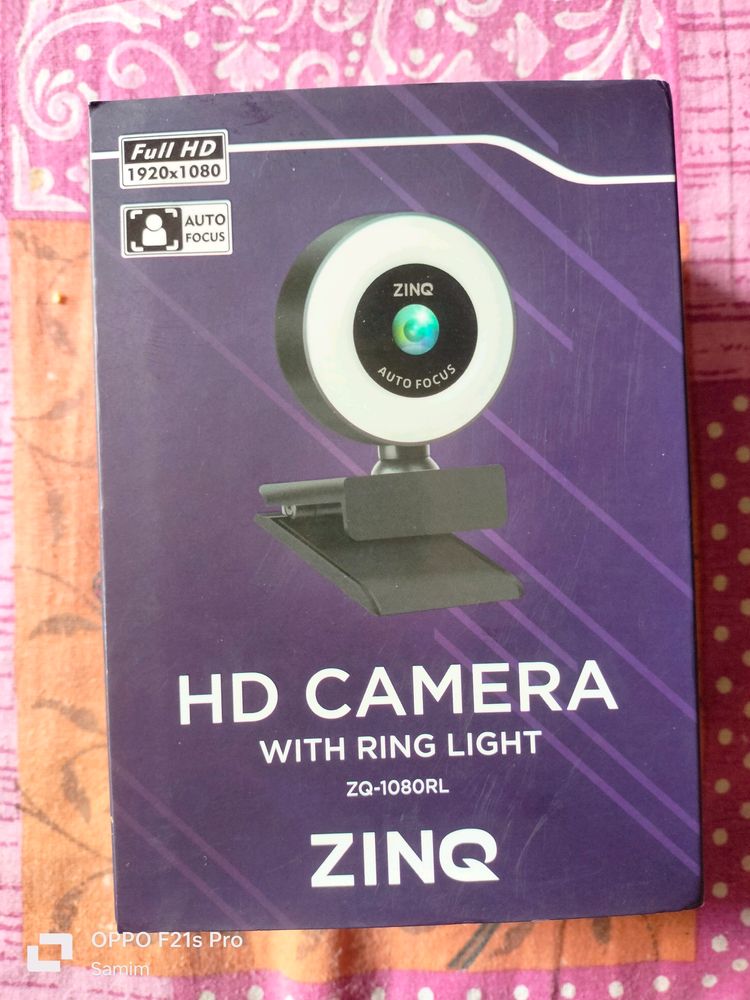 Brand New Zinq HD Webcam