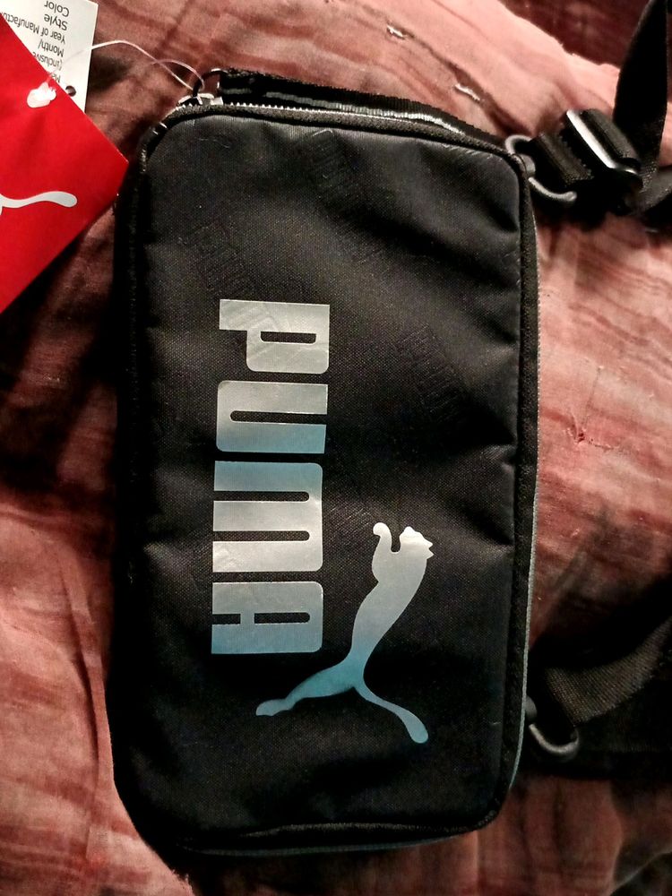 with tag puma original cross body bag