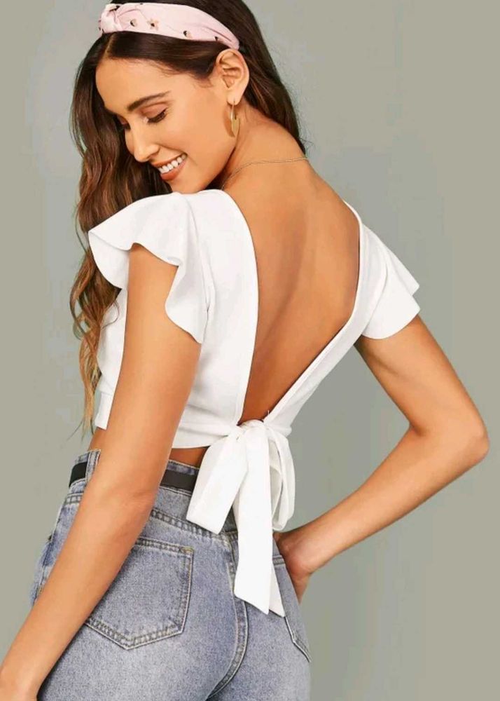 Casual Flared Sleeveless Top 🤍