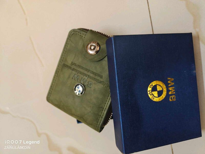 Dutch Harbor BMW Leather Wallet