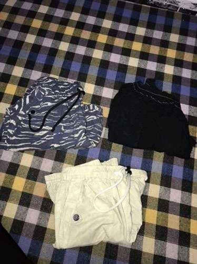 3 Pairs of Drawstring Pants