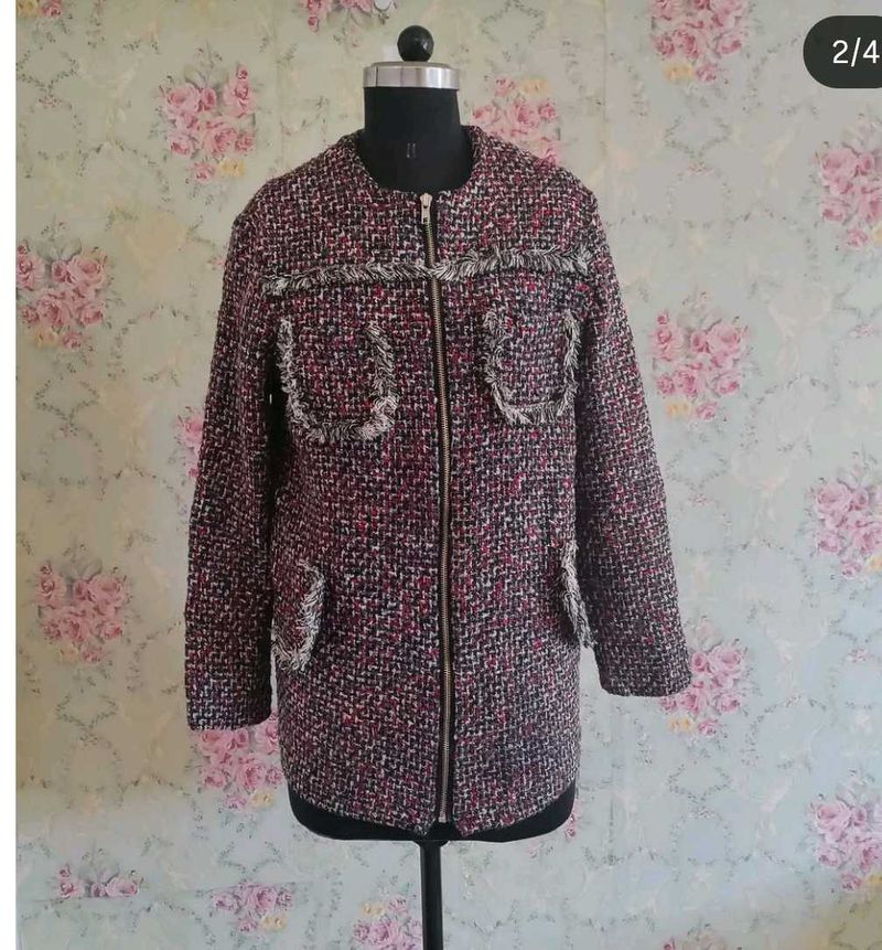 Tweed Style Jacket