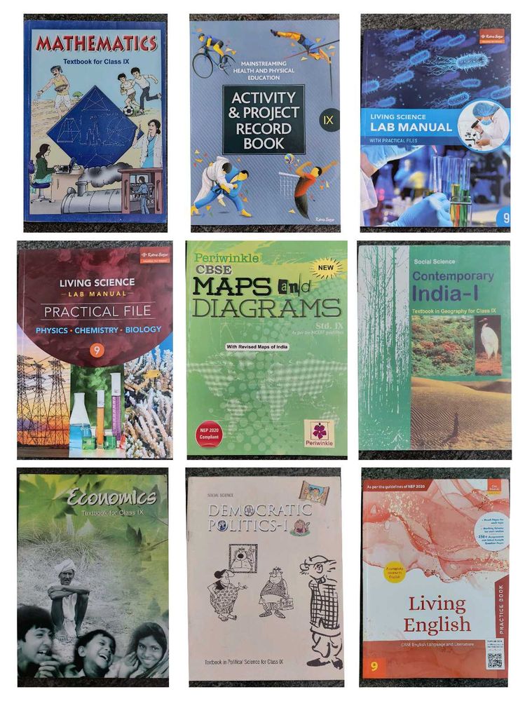 Class IX and X Textbook Collection