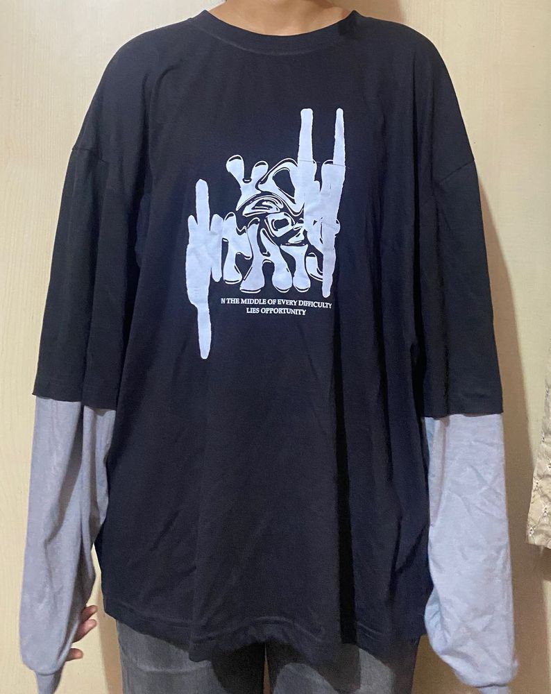 Layered Sleeve T-Shirt