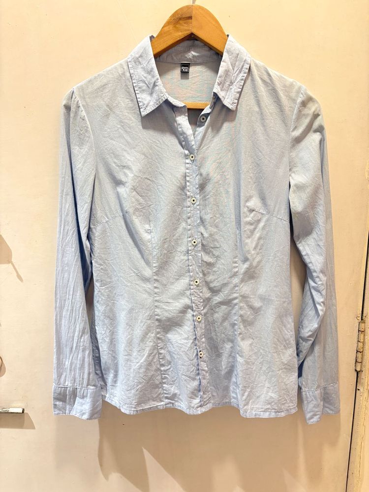 Light Blue Button-Down Shirt