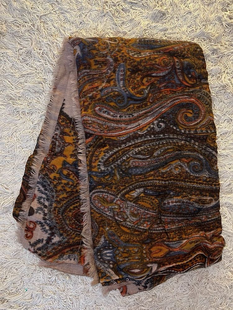 Paisley Print Scarf