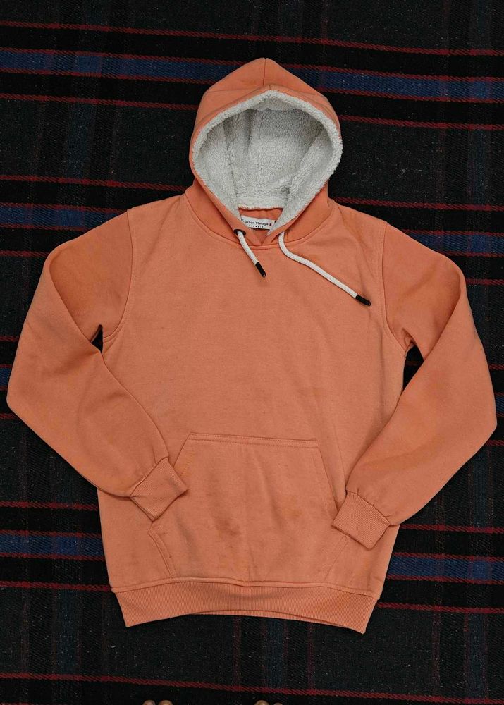 Peach Fleece Hoodie
