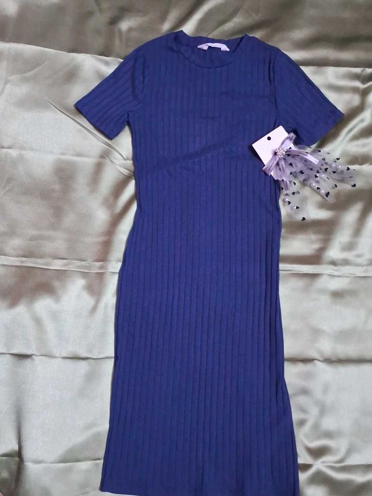 Ribbed Knit Bodycon Dress