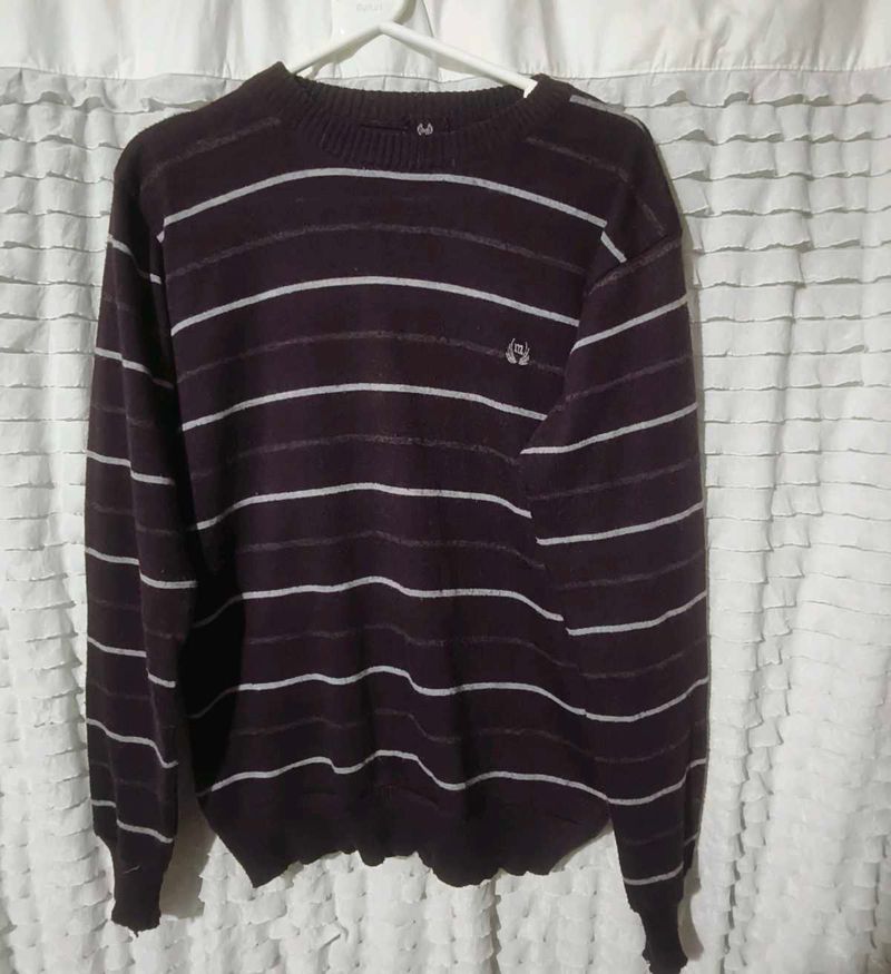 Striped Purple Sweater