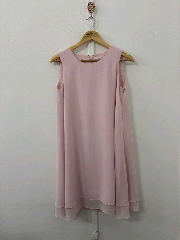 Pink Sleeveless Dress