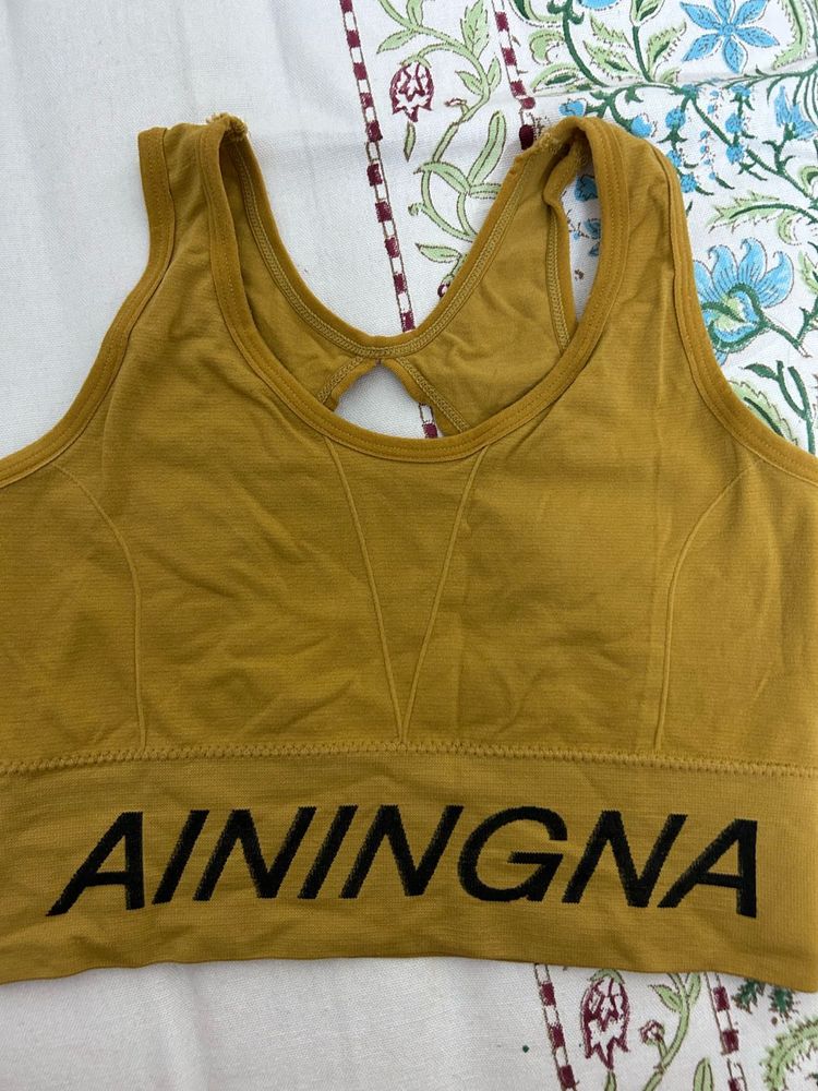 3 Noun Padded Sports Bra