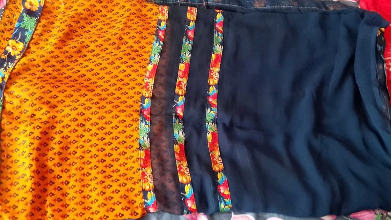 beautiful saree with blouse