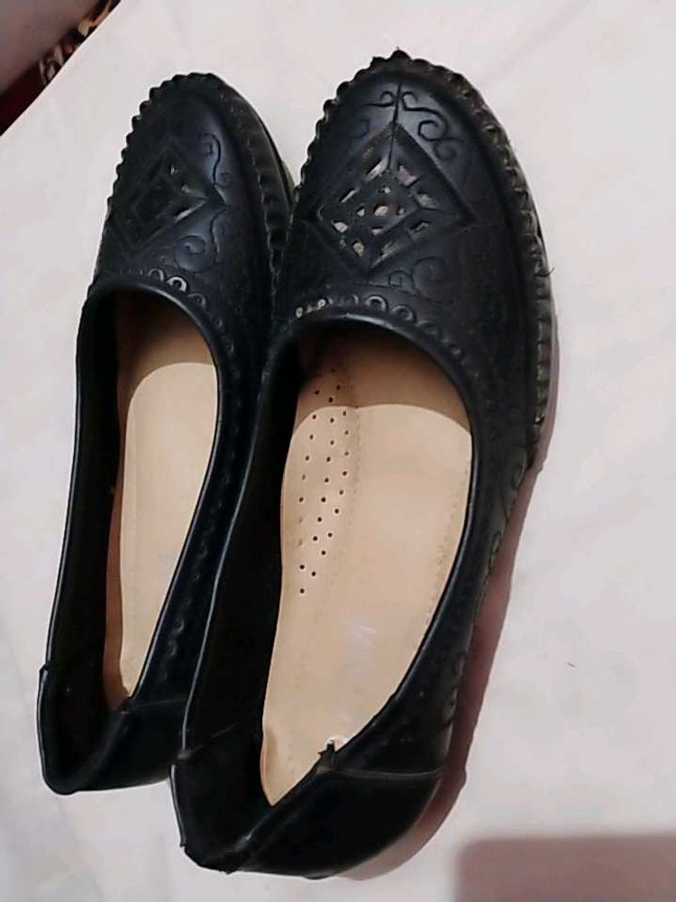 Black Casual Slip-on Shoes