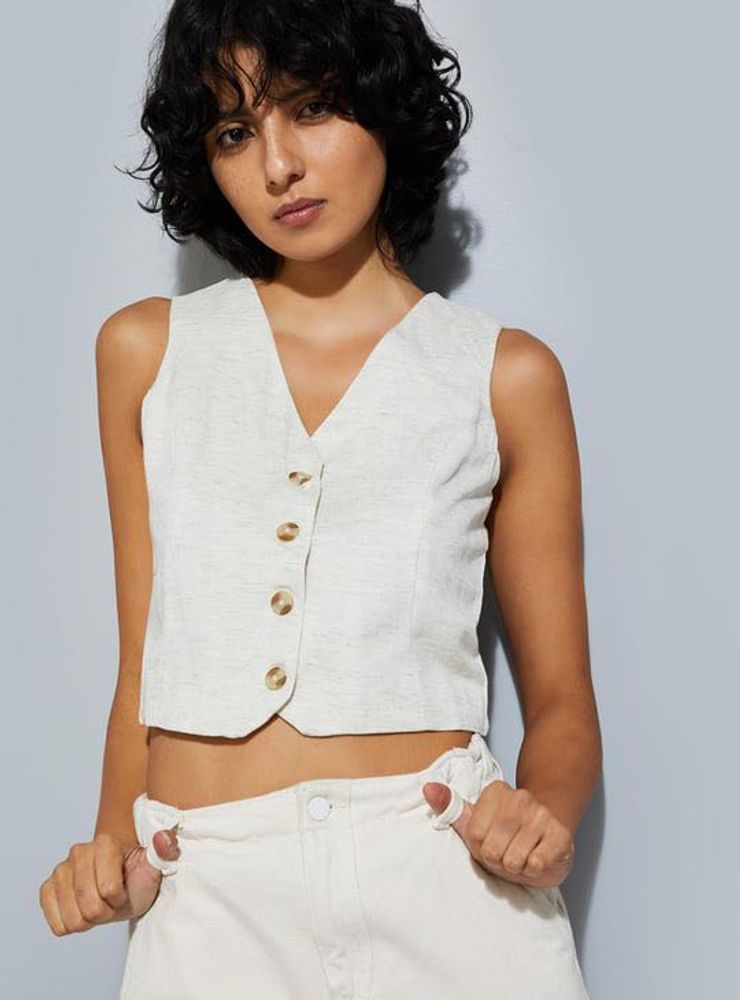 Women Solid Vest Top