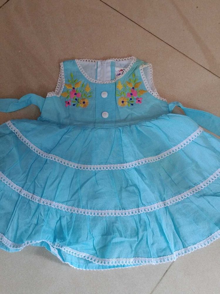 Skyblue Princess Gown