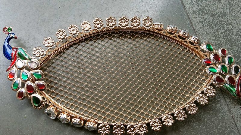 Peacock Decorative Tray
