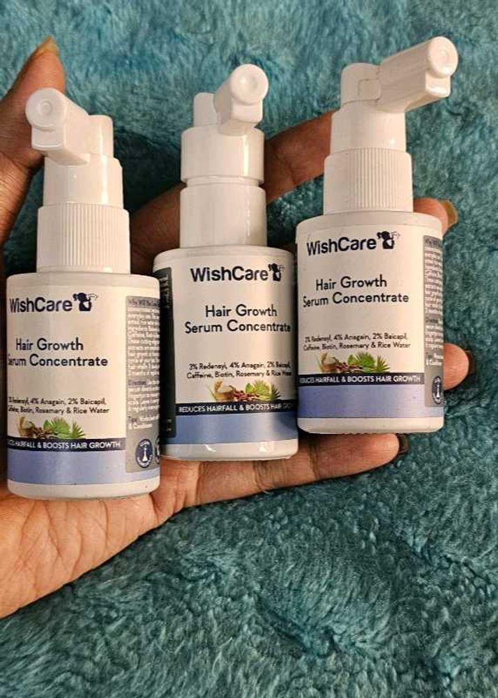 WishCare Hair Growth Serum(3 piece) combo offer