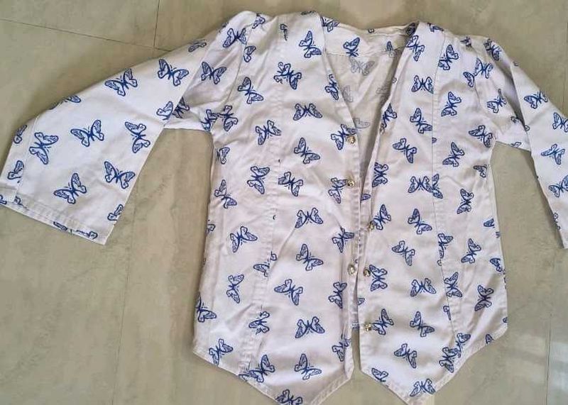 Butterfly Print Jacket