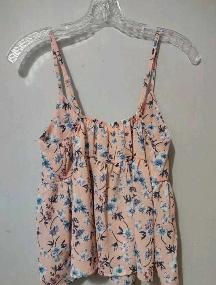 Floral Smocked Top