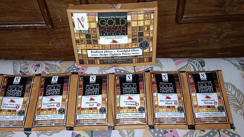 Gold Kesar Facial Kit