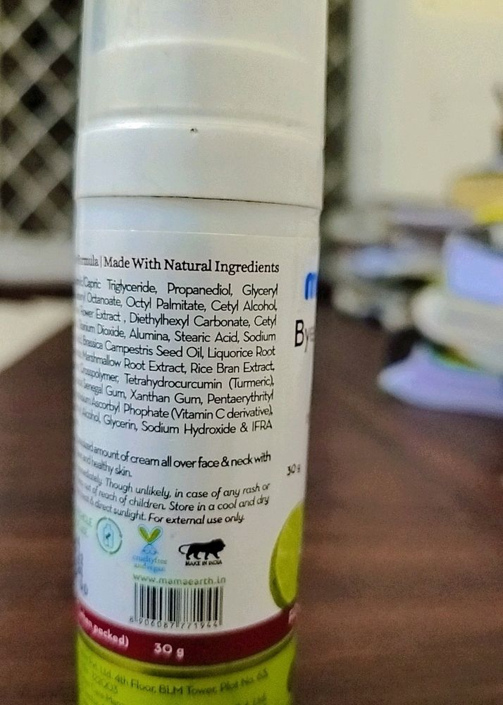mamaearth Bye Bye Blemishes Cream