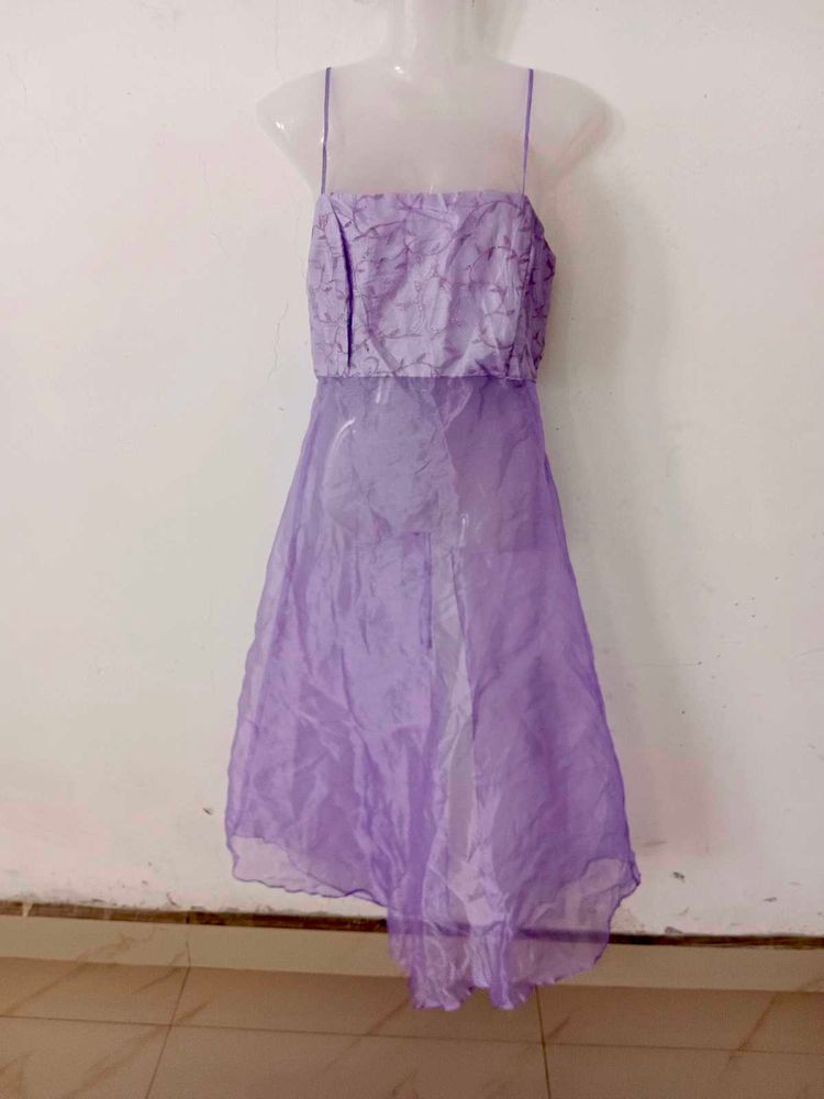 Lilac Party Dress