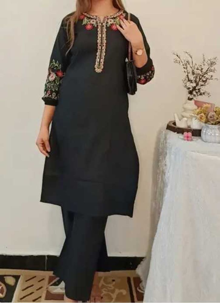 Elegant Black Kurta Set