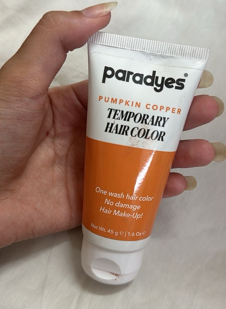 paradyes temporary hair color (copper)