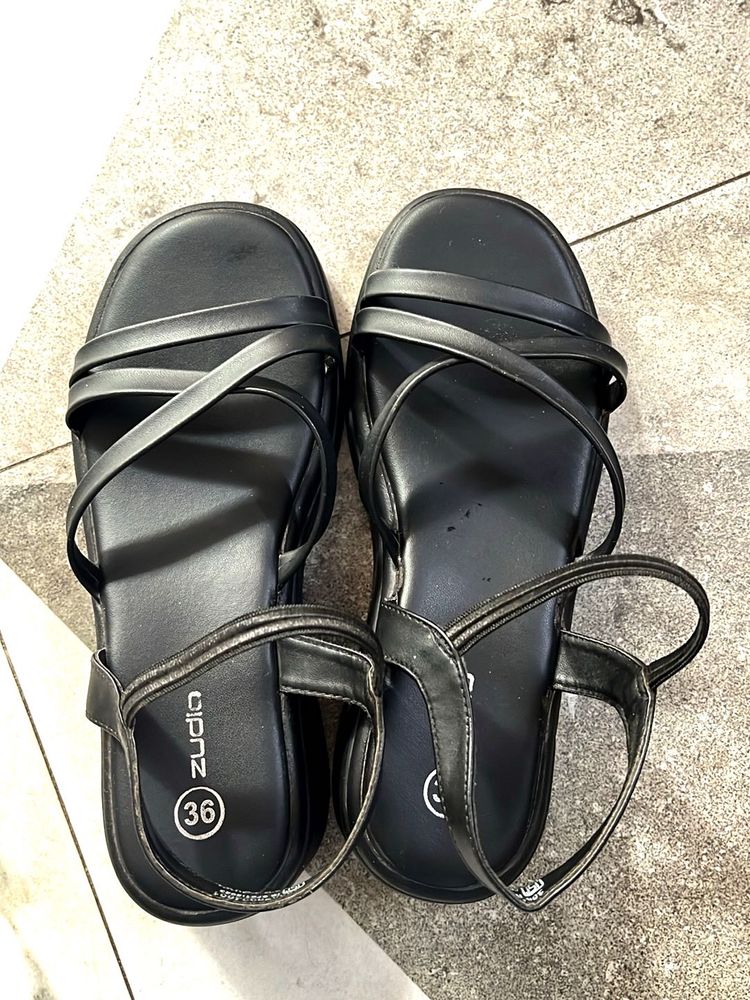 Chic Black Sandals