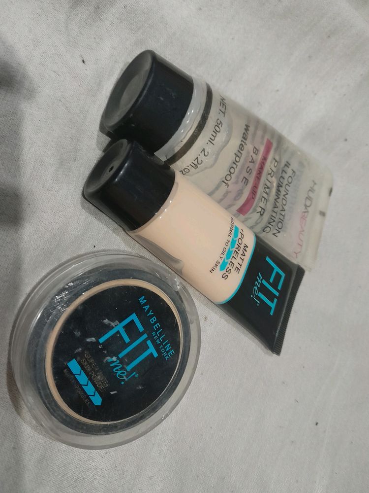 Set Of Primer+ Foundation+ Compact Powder