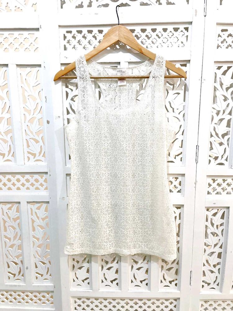 White Tank Top A