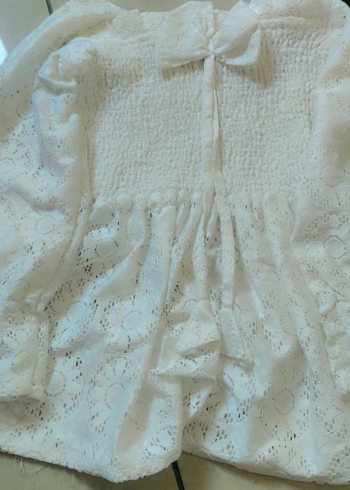 White Lace Romper - Adorable &amp; Unique!