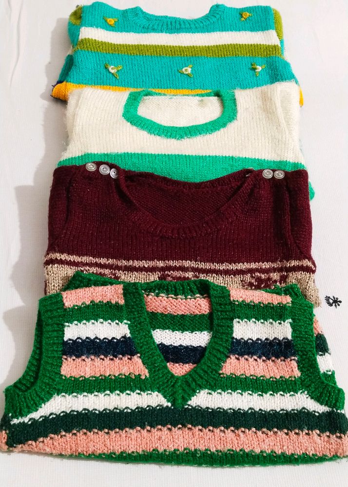 Combo Of 4 Sweaters