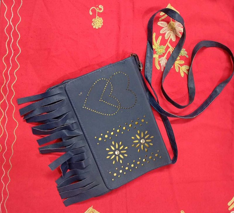 Fringe Detail Crossbody Bag