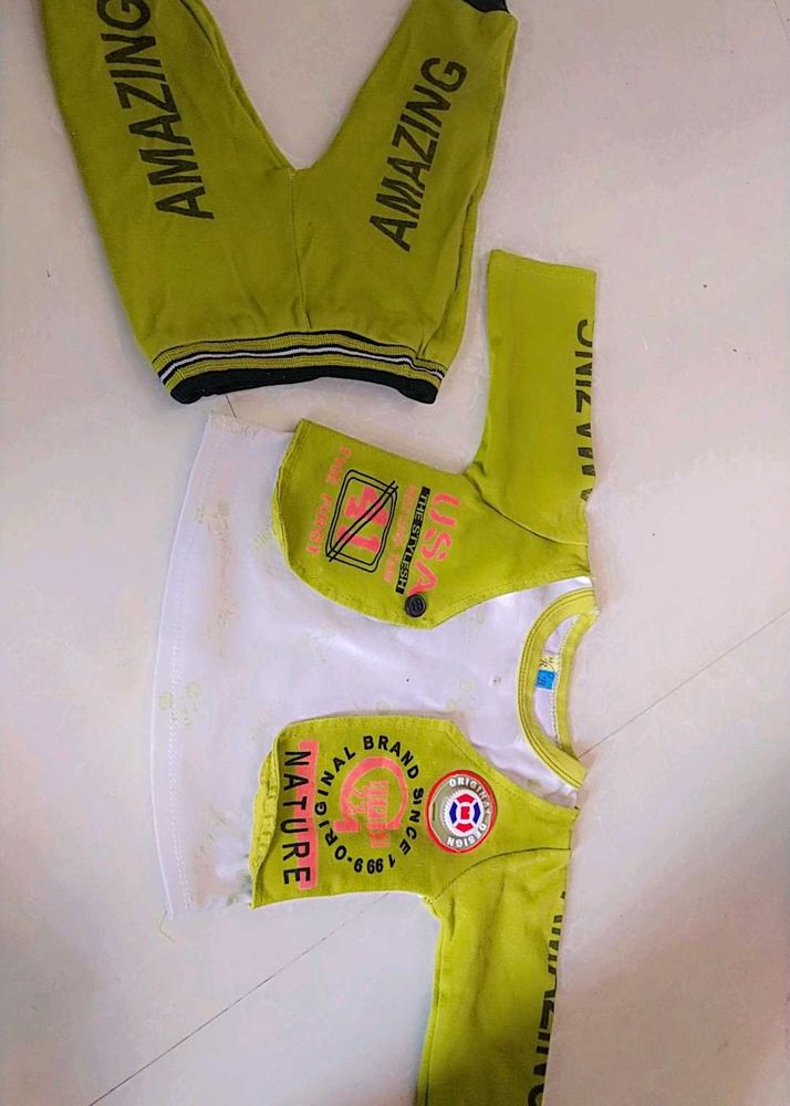 2 Combo Baby Outfit Set