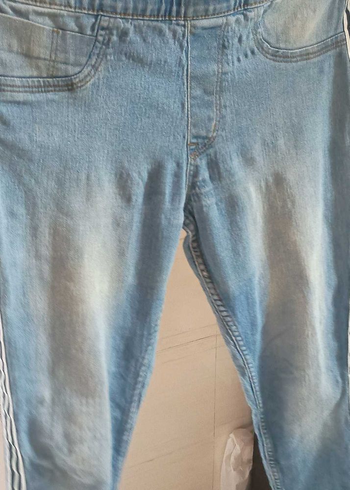 Light Blue Denim Jeggings
