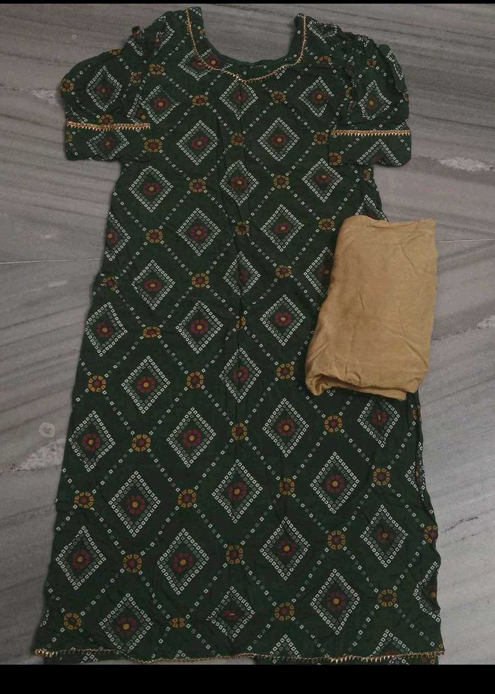 M To L Kurti Set