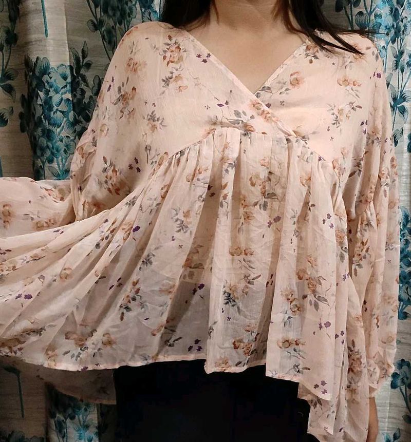 Floral Print Top