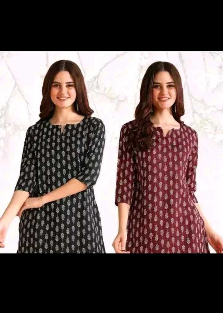 Elegant Printed Kurta