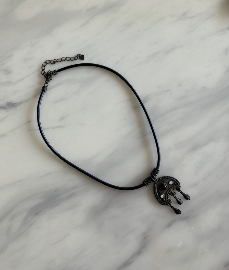 Oxidized Necklace!