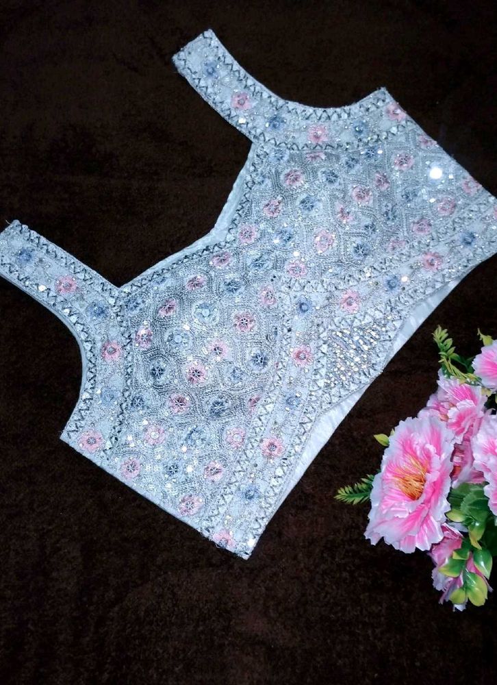 🆕🆕 PASTEL COLOUR Lehenga WITH CANCAN &amp; BLOUSE