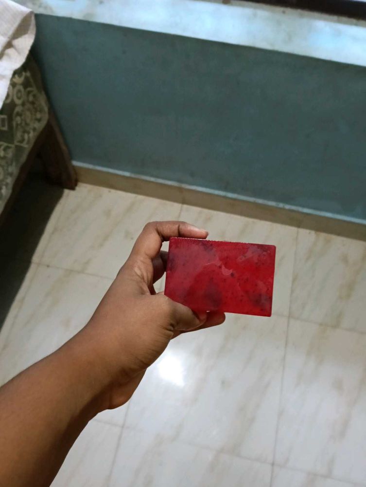 Homemade Rose Bathing Soap